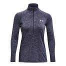 Under Armour Women's Tech Twist 1/2 Zip Long Sleeve Top, product, thumbnail for image variation 1