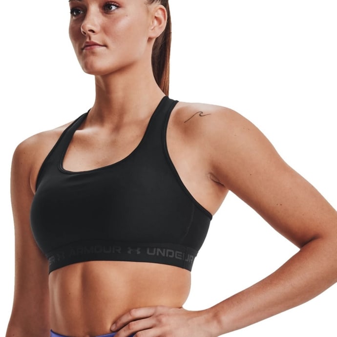 Under Armour Women&#039;s Crossback Mid Sports Bra, product, variation 2